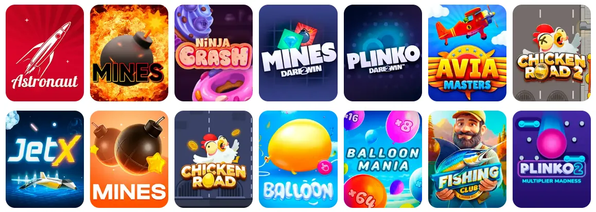 nika casino instant games